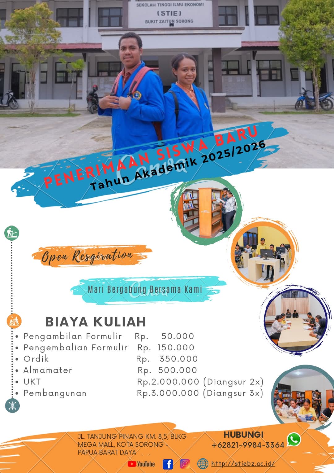 Mau Kuliah Berkulitas dan Murah, Ayo Gabung Bersama STIE Bukit Zaitun Sorong